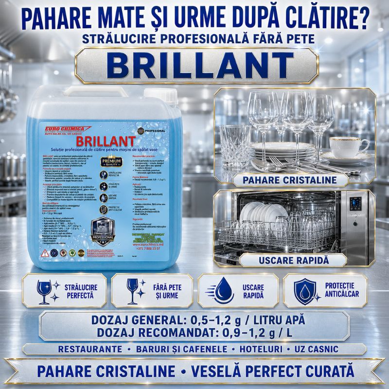 BRILLANT Clătitor 10 kg.
